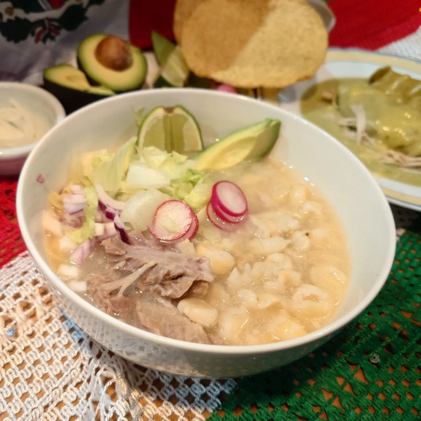 メキシコ料理のスープ