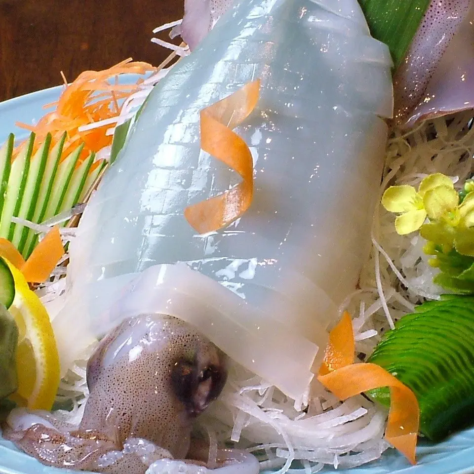 イカの姿造り