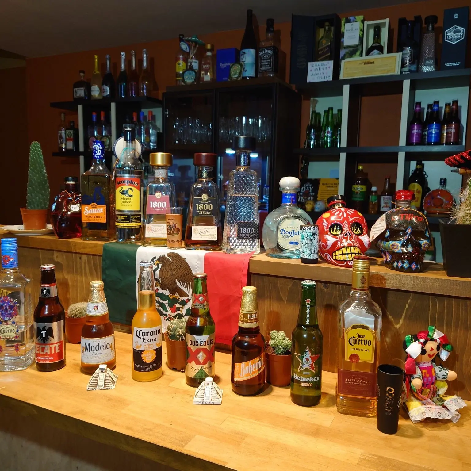 テキーラやメキシコのビール